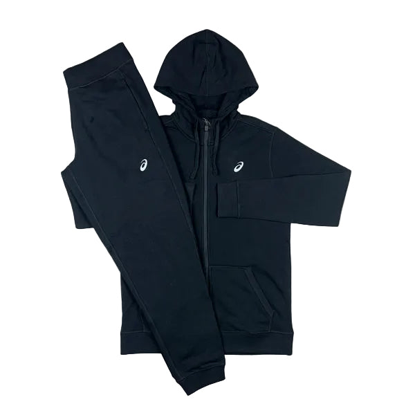 ASICS Club Fleece Tracksuit - Black