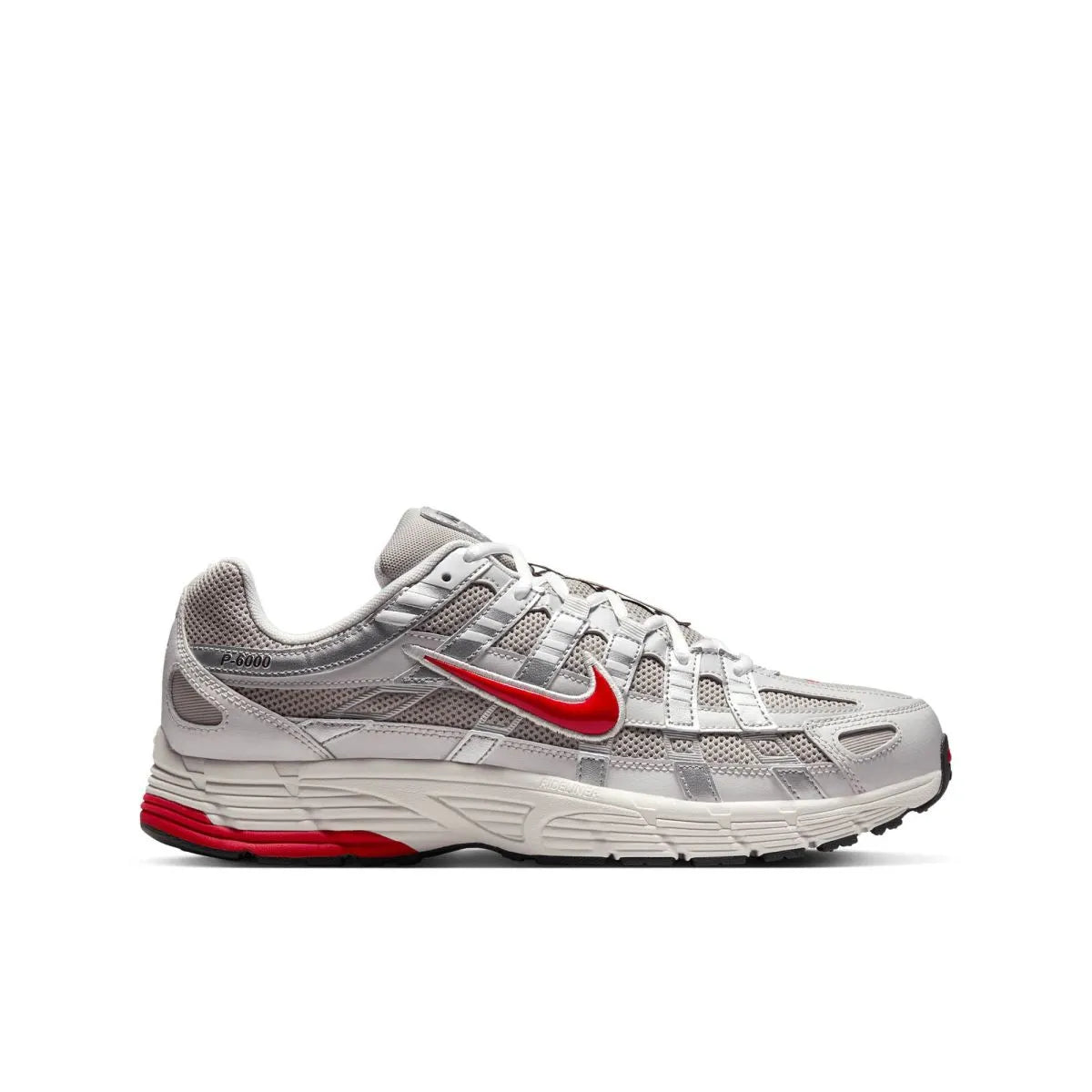 Nike P-6000 - College Grey / Fire Red