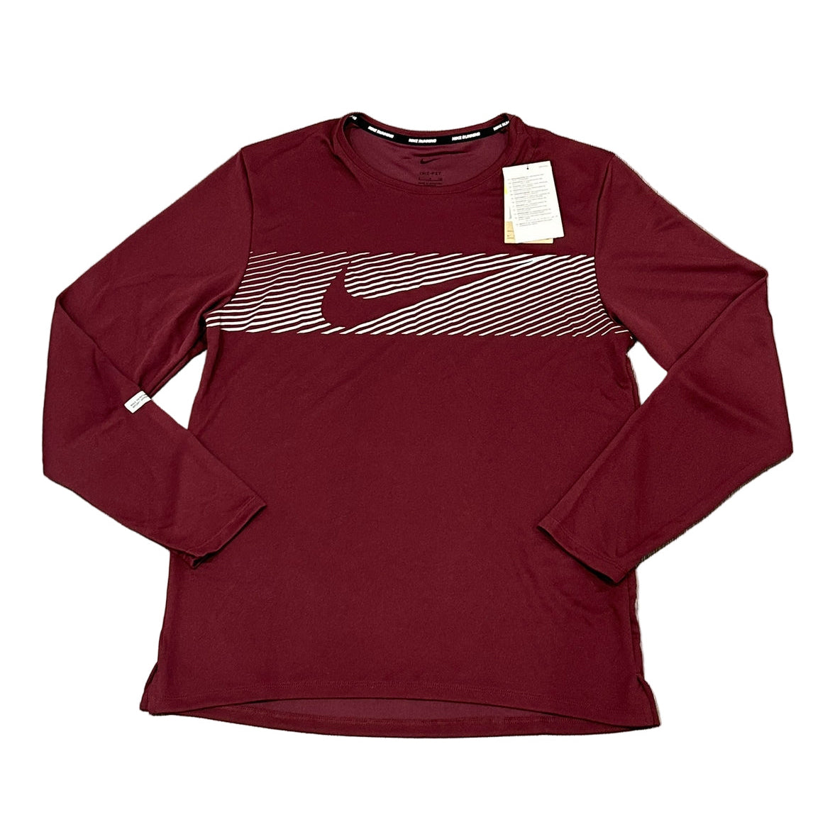 Nike Flash Long Sleeve - Burgundy