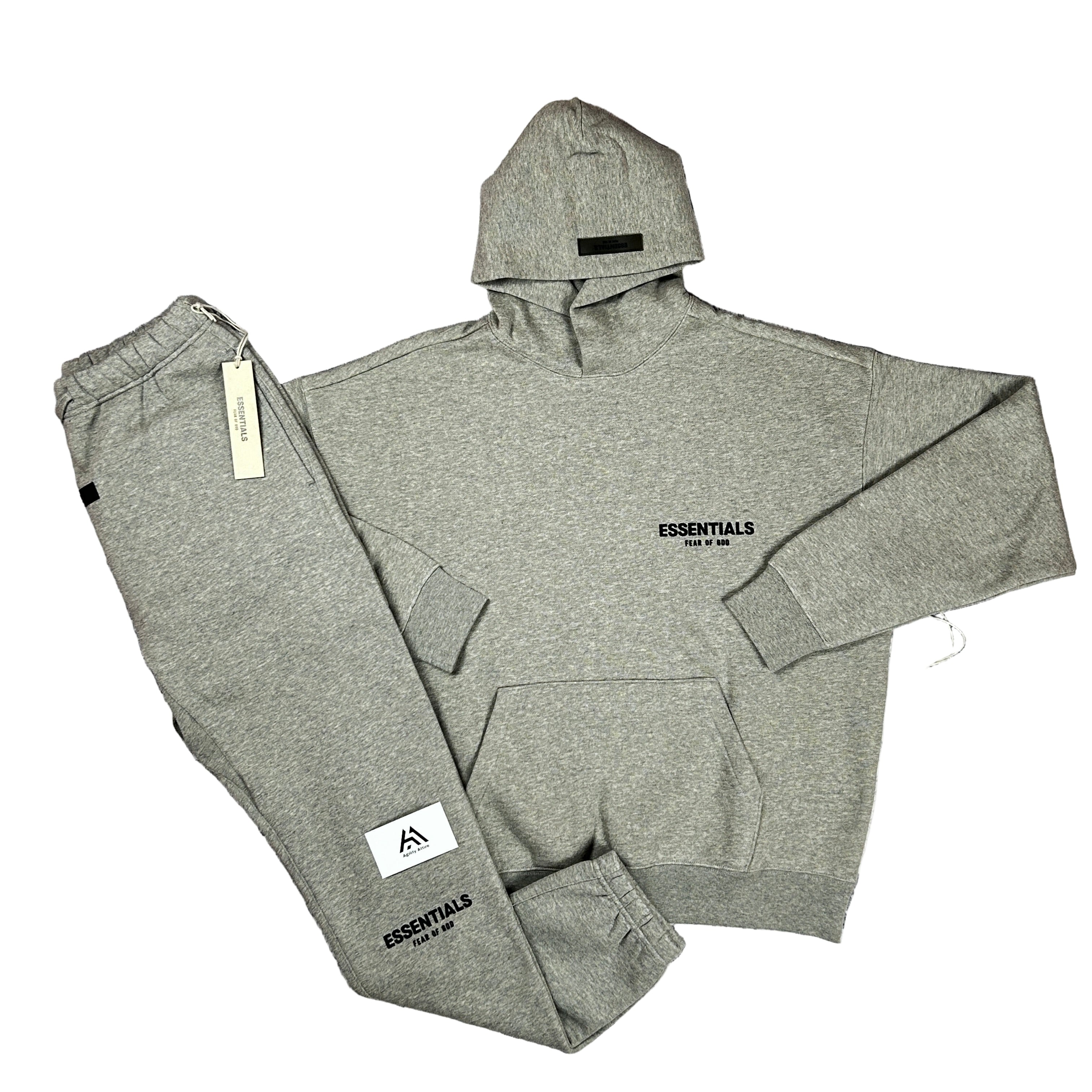 Essentials Tracksuit - Dark Oat Meal ( Relaxed Fit )